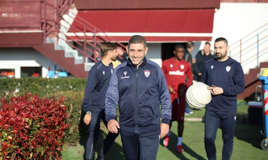 Έκανε την πρώτη του προπόνηση στην ΑΕΛ Novibet ο Παντελίδης