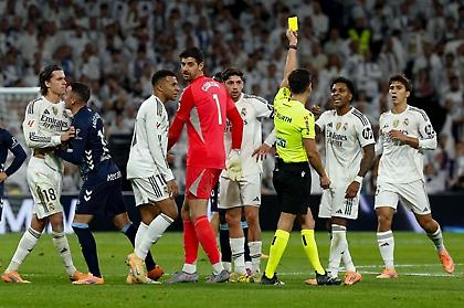 Τα «μπινελίκια» των παικτών της Ρεάλ στον διαιτητή με Θέλτα: «Γ@@@@@νε ηλίθιε»-«Βγάλε μας όλους έξω!»