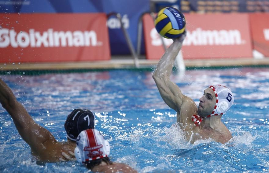 Σάρωσε τον ΠΑΟΚ και έκανε το 10/10 ο Ολυμπιακός στην Waterpolo League ανδρών