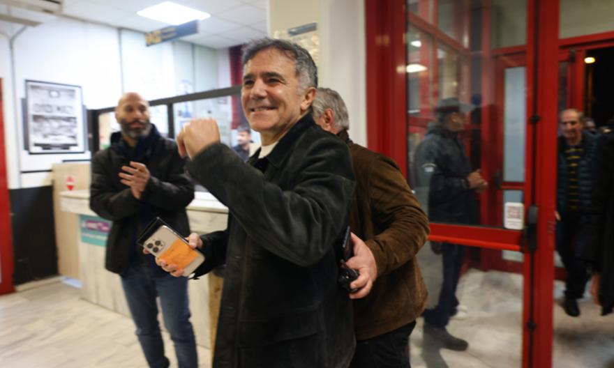 Στο PAOK Sports Arena ο Μυστακίδης: Αποθεώθηκε κατά την άφιξή του