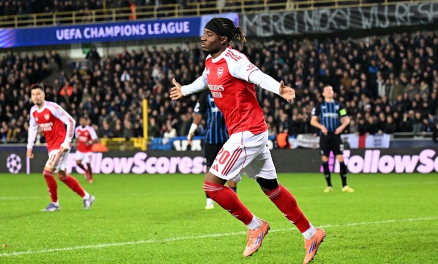 Απίθανη Άρσεναλ, «καθάρισε» την Μπριζ στο Βέλγιο και με 6/6 αγκάλιασε τους «16»