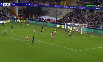 Χτυπά ξανά η Άρσεναλ με τον Μαντουέκε: Αυτή τη φορά μπήκε με την μπάλα στα δίχτυα ο Βρετανός!