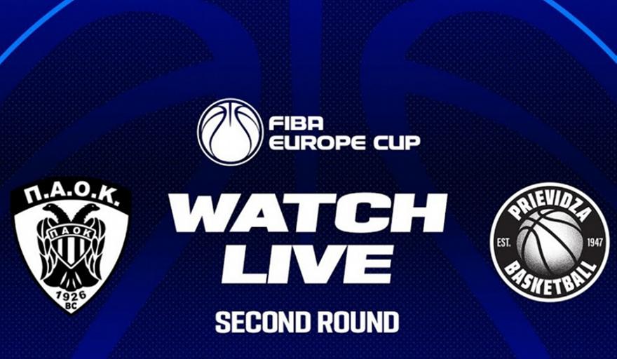 Live Streaming: ΠΑΟΚ-Πριεβίντζα