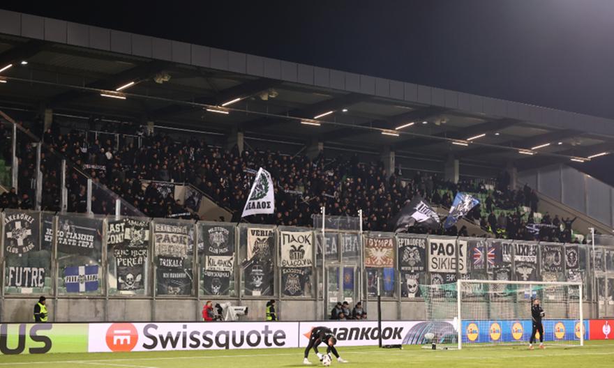 Βροντερό «παρών» από τους φίλους του ΠΑΟΚ στην έδρα της Λουντογκόρετς!