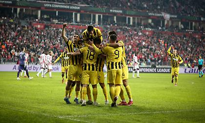 Πάτησε κορυφή μετά το μεγάλο διπλό στη Σαμψούντα η ΑΕΚ - Η βαθμολογία του Conference League