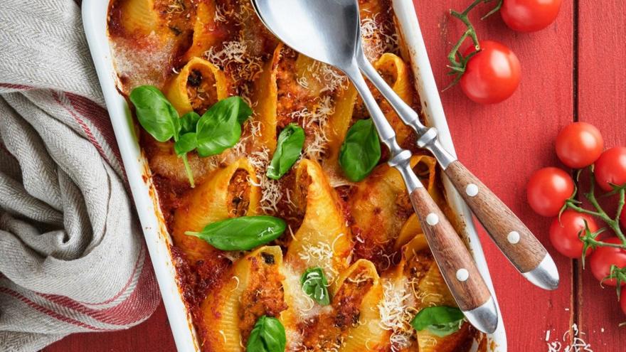 Κοχύλες γεμιστές με κιμά