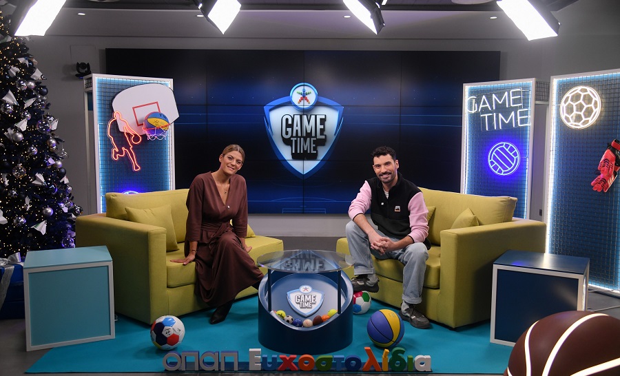 Ο Δημήτρης Τσίκλης στο Game Time: Το ντέρμπι με σαΐτες για καλό σκοπό και το μπέρδεμα