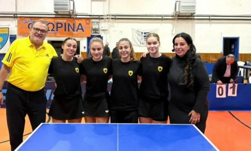 Ο Παναθηναϊκός σε άνδρες και γυναίκες και η ΑΕΚ στις γυναίκες δήλωσαν συμμετοχή στο Europe Trophy πινγκ πονγκ 2025-2026