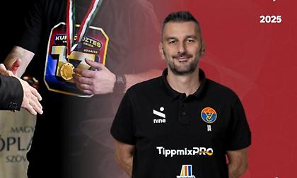 Ξανά κορυφαίος προπονητής βόλεϊ στην Ουγγαρία ο Αθανασόπουλος