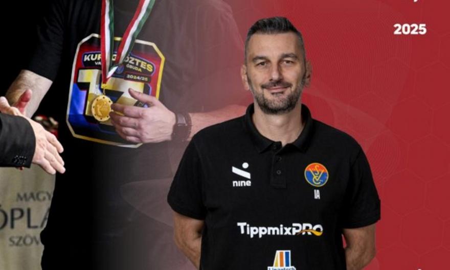 Ξανά κορυφαίος προπονητής βόλεϊ στην Ουγγαρία ο Αθανασόπουλος