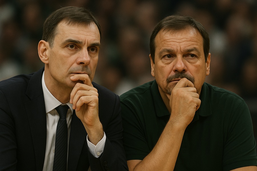 Ολυμπιακός-Παναθηναϊκός: Εμφανίσεις «αιωνίων» για Final 4 από τον καναπέ