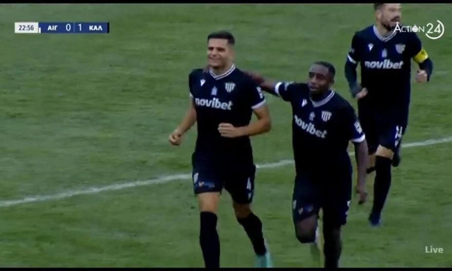 Προβάδισμα για την Καλαμάτα επί του Αιγάλεω με σκόρερ τον Στρούγγη