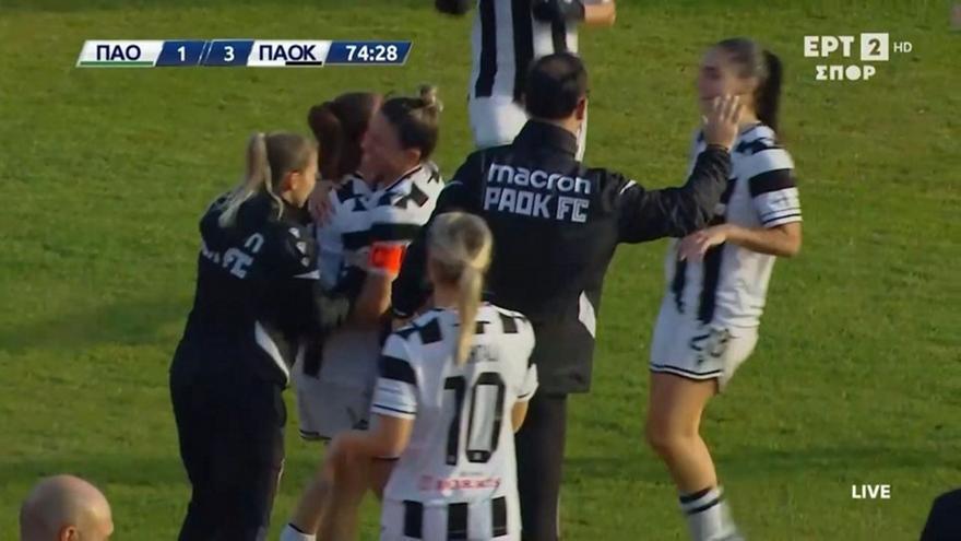 Ασύλληπτο γκολ από την Αργυρίου στο Παναθηναϊκός-ΠΑΟΚ για το πρωτάθλημα γυναικών