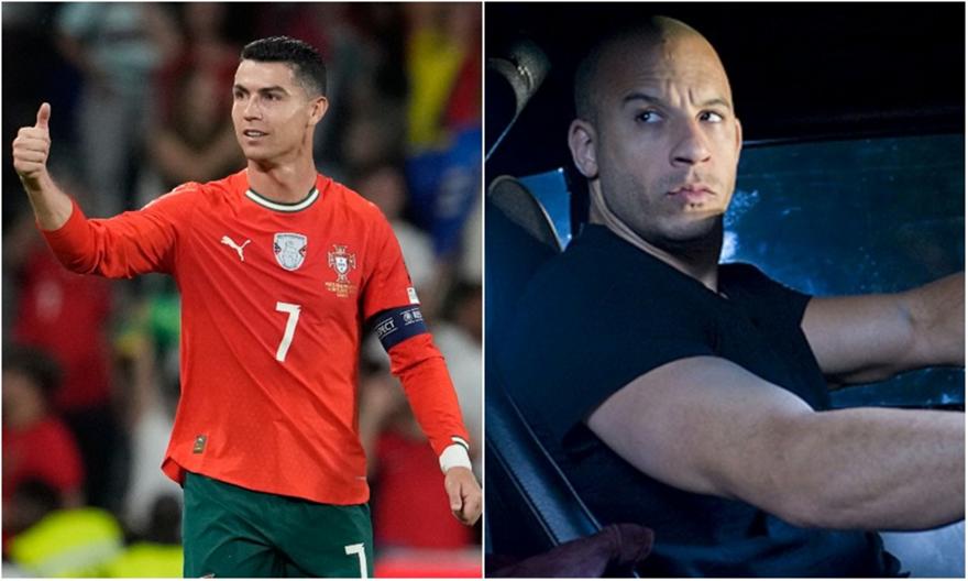 Ο Βιν Ντίζελ έριξε τη... βόμβα: «Έχει γραφτεί ρόλος για τον Κριστιάνο Ρονάλντο στο Fast & Furious 11»!