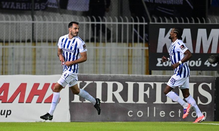 Ο Σταυρόπουλος κάρφωσε τον ΠΑΟΚ με κεφαλιά για το 1-0 του Ατρομήτου!