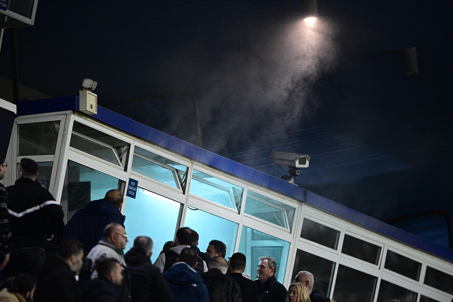 Ατρόμητος-ΠΑΟΚ: Φωτιά σε μπουθ