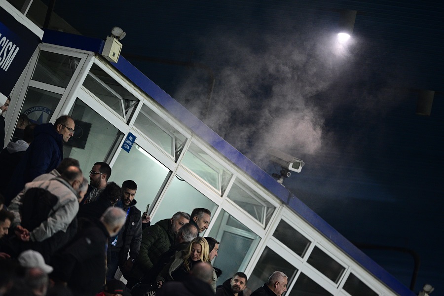 Ατρόμητος-ΠΑΟΚ: Φωτιά σε μπουθ