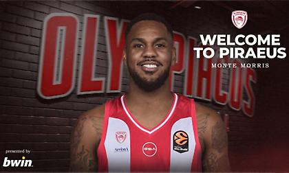 Έφτασε στην Ελλάδα για τον Ολυμπιακό ο Μόντε Μόρις