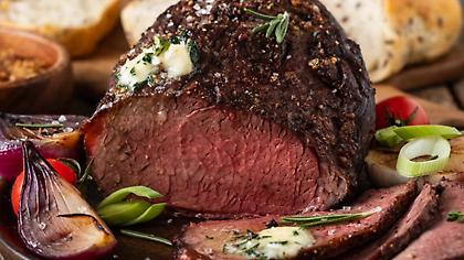 Ζουμερό ροστ μπιφ (Roast Beef)