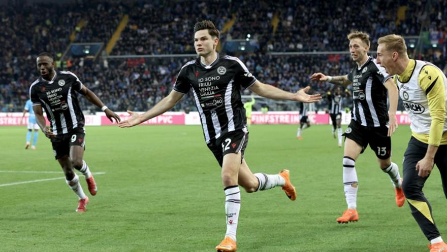 Η Ουντινέζε έβαλε τρία, μέτρησε το ένα αλλά… έφτανε για να μείνει δεύτερη η Ναπόλι!