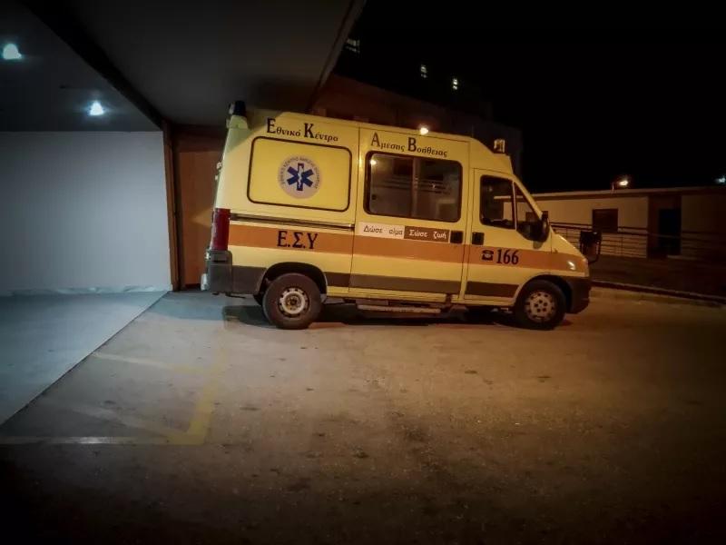 Σοβαρά τραυματίας 56χρονος οδηγός μοτοσυκλέτας σε τροχαίο στον Κολωνό