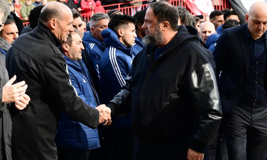 Συλλυπητήρια ανακοίνωση της ΚΑΕ Ολυμπιακός στον Βαγγέλη Μαρινάκη