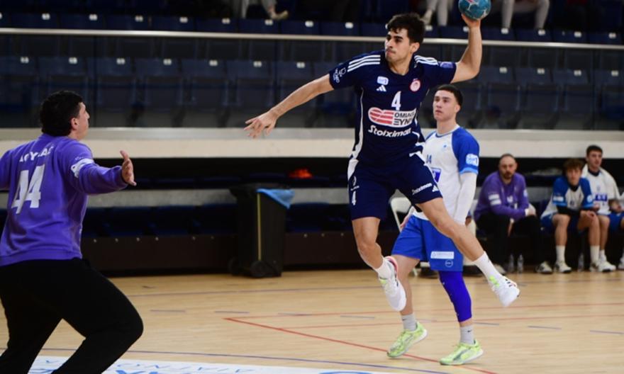 Συνέτριψε τον Δούκα - Πέρασε στους 8 του Κυπέλλου χάντμπολ ο Ολυμπιακός