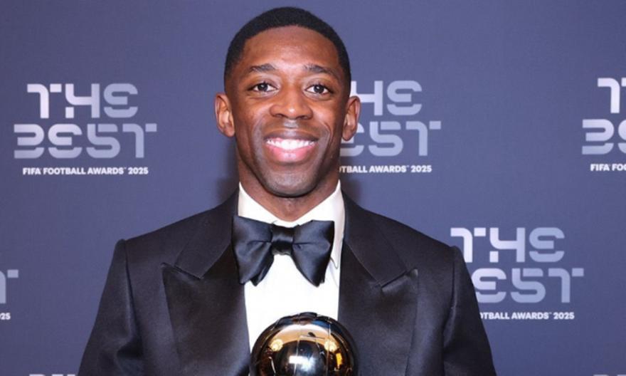 Κορυφαίος Παίκτης της Χρονιάς από τη FIFA ο Ουσμάν Ντεμπελέ