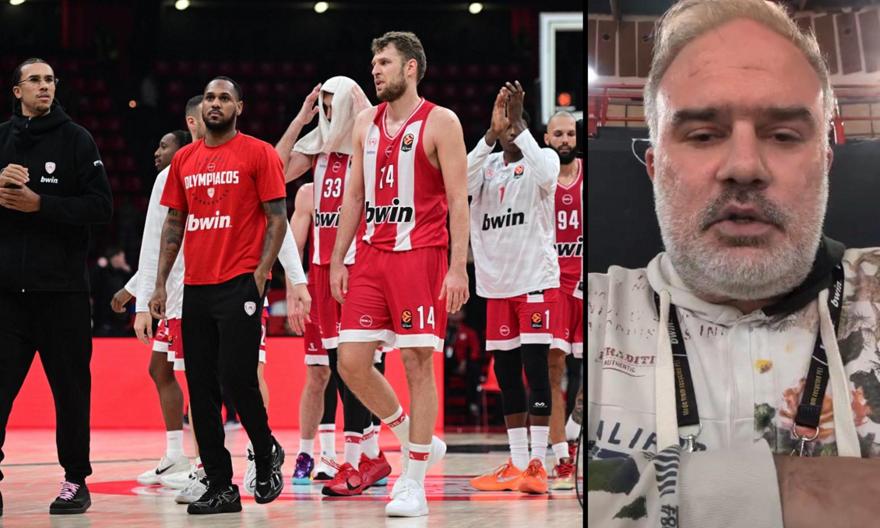«Ο Ολυμπιακός θα έχει πρόβλημα ακόμη και για τη 10άδα αν δεν αλλάξει πρόσωπο και φιλοσοφία»: Το σχόλιο Ζέρβα από το ΣΕΦ