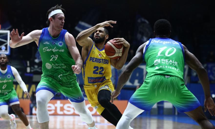 Περιστέρι για μεγάλα πράγματα στο FIBA Europe Cup, πάτησε τη Σάσαρι για 2/2 στη φάση των «16»!