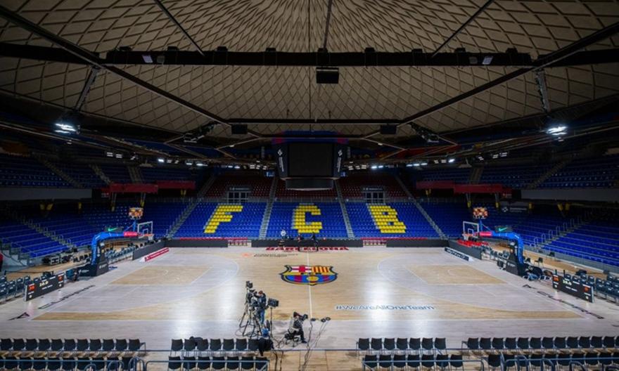 Κεκλεισμένων των θυρών το Μπαρτσελόνα-Μακάμπι για την 20ή αγωνιστική της Ευρωλίγκας