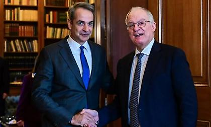 Μητσοτάκης με Τασούλα: Είμαι αισιόδοξος ότι τις επόμενες ημέρες θα έχουμε εκτόνωση της κατάστασης με τους αγρότες