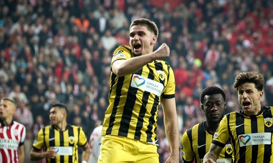 Μαρίν: «Ξεχωριστός ο αγώνας με την Κραϊόβα - Ευχαριστώ τον Νίκολιτς και τη διοίκηση της ΑΕΚ, μου έδωσαν αυτοπεποίθηση»