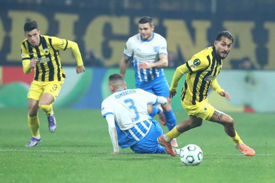 Ο «τελικός» της Ένωσης στην καυτή OPAP Arena για την πρώτη οκτάδα του Conference: ΑΕΚ-Κραϊόβα 0-0