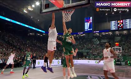 Το δυναμικό κάρφωμα του Μάλκολμ μπροστά στον Μήτογλου