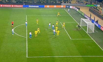 Κοντά στο 2-0 η Κραϊόβα με το σουτ του Τέλες