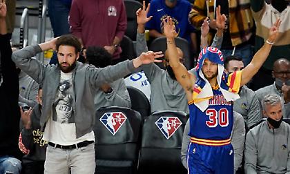 Κάρι για τις πιθανότητες επανασύνδεσης με Τόμσον: «Θα ήταν απίστευτο, αλλά αυτή τη στιγμή είναι μακρινό σενάριο»