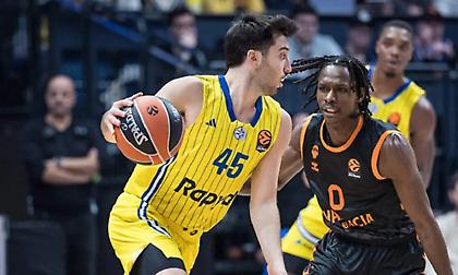 Φρέναρε το… τρένο της Βαλένθια στο καυτό «Γιαντ Ελιάου» η Μακάμπι Τελ Αβίβ!