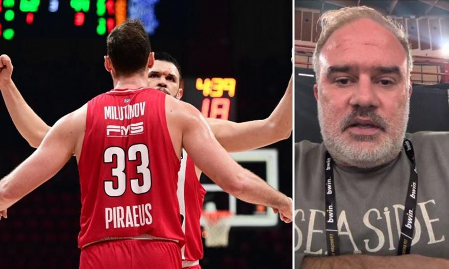 «Θύμισε τον Ολυμπιακό που είχαμε ξεχάσει - Σαφής η διάθεση στήριξης από τον κόσμο»: Το σχόλιο Ζέρβα από το ΣΕΦ