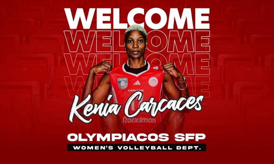 Επίσημα στον Ολυμπιακό η Κένια Καρκάσες!