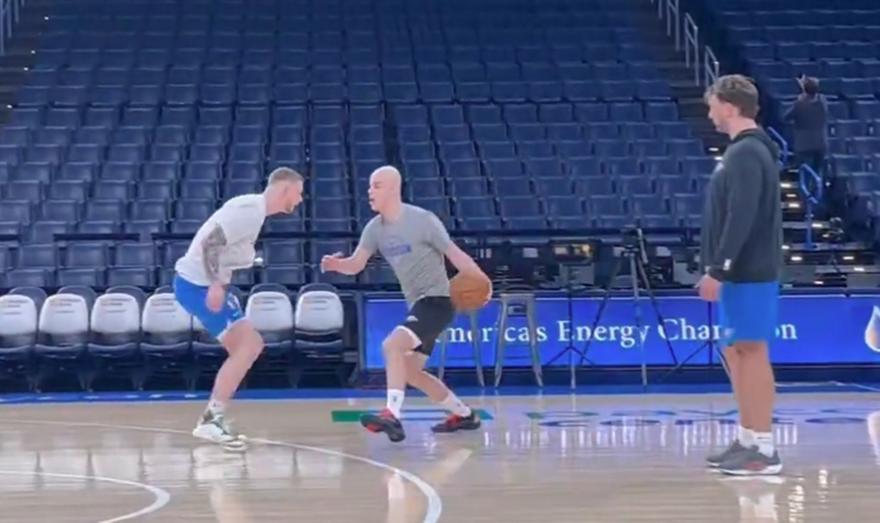 Ευχάριστα νέα: Ο Τόπιτς επέστρεψε στις προπονήσεις των Θάντερ μετά τη μάχη του με τον καρκίνο