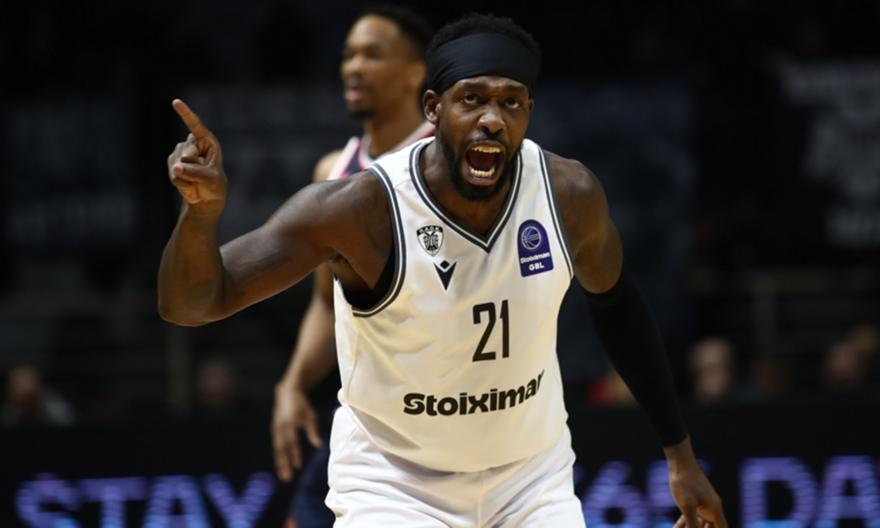 Ντεμπούτο για Πάτρικ Μπέβερλι με τον ΠΑΟΚ: Μπήκε στο παρκέ και αποθεώθηκε στην Πυλαία!