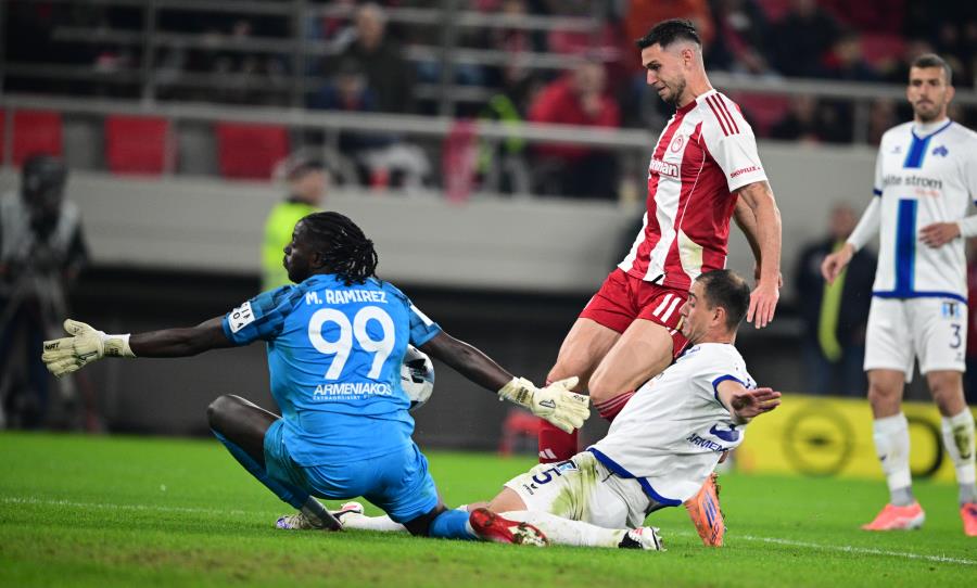 Ολυμπιακός-Κηφισιά 1-1: Φρένο στο Καραϊσκάκη και φωτιά στην κορυφή