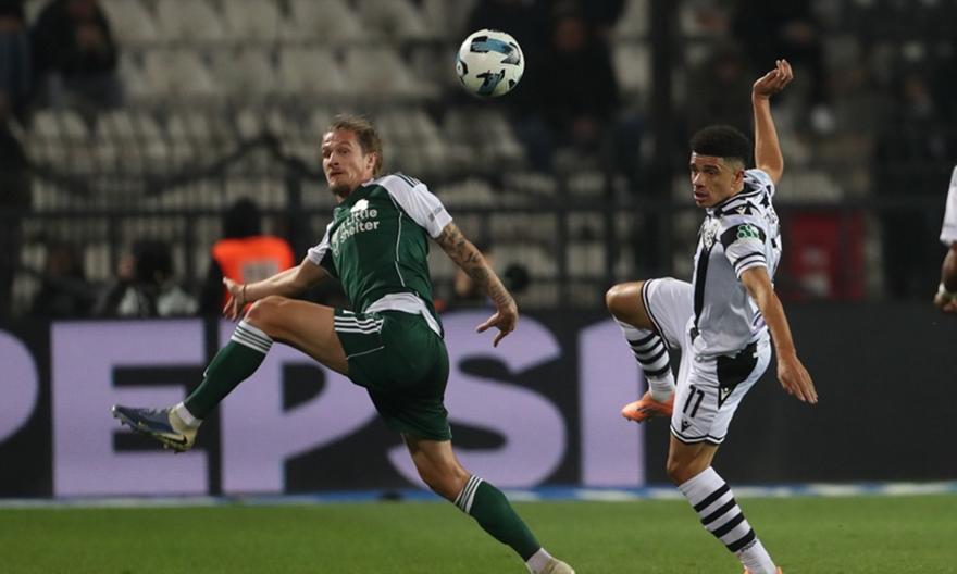 Το ντέρμπι της αγωνιστικής στην Τούμπα: ΠΑΟΚ-Παναθηναϊκός 2-0