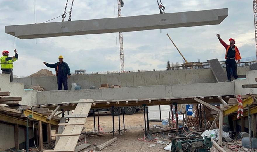 Μπαίνουν οι πρώτες κερκίδες στο γήπεδο του Βοτανικού!