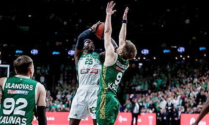 Zάλγκιρις-Παναθηναϊκός AKTOR: Δύσκολη αποστολή στο Κάουνας για τον «επτάστερο»