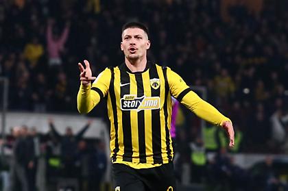 Ο πανηγυρισμός του Γιόβιτς με το VAR και η τρέλα στην κερκίδα: Η εντυπωσιακή παρακάμερα της ΑΕΚ