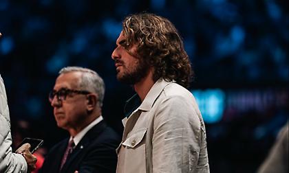 Παρακολουθεί από κοντά Ευρωλίγκα στο Ντουμπάι ο Τσιτσιπάς