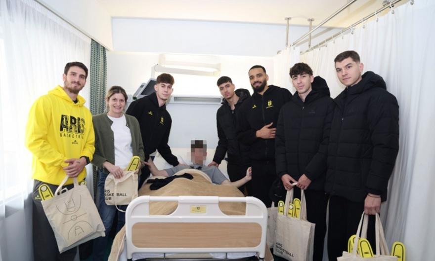 Δίπλα στα παιδιά η ΚΑΕ Άρης