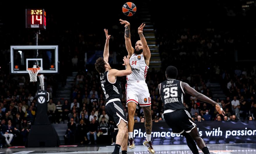 Τα highlights από τη νίκη-θρίλερ του Ολυμπιακού στην Μπολόνια!